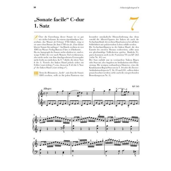 Henle Verlag Am Klavier Mozart