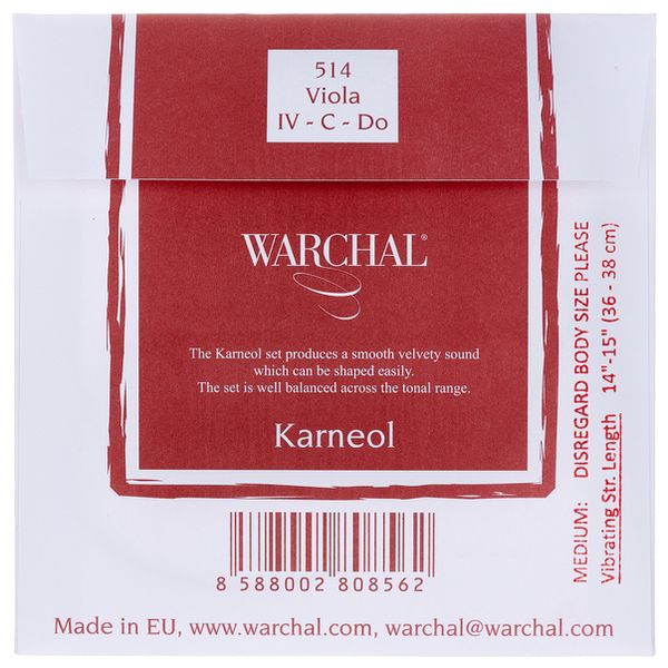 Warchal Karneol Viola 14 - 15''