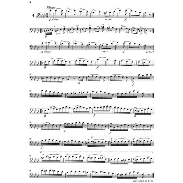 Henle Verlag Dragonetti Walzer Kontrabass