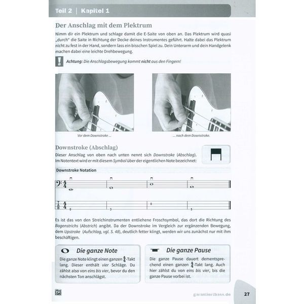 Alfred Music Publishing Plektrum-Bass