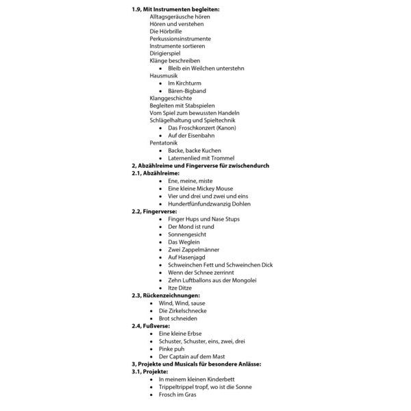 Schott Die singende Kita