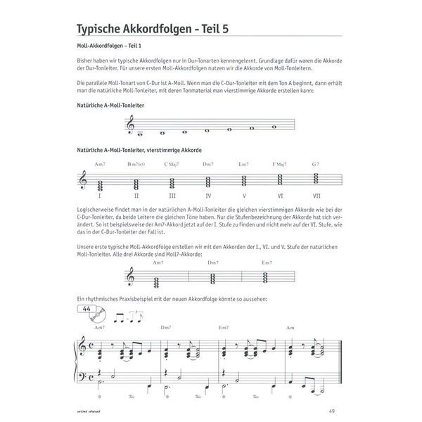 Artist Ahead Musikverlag Die Jazz-Piano-Schule