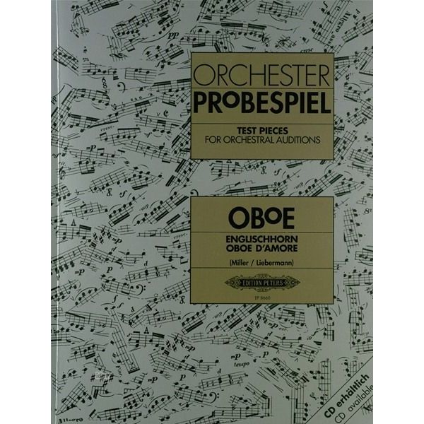 Edition Peters Orchester Probespiel Oboe
