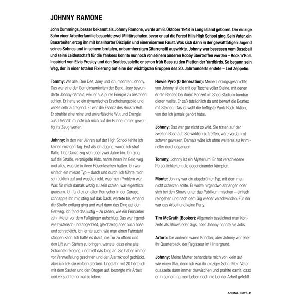 Hannibal Verlag Auf Tour mit den Ramones