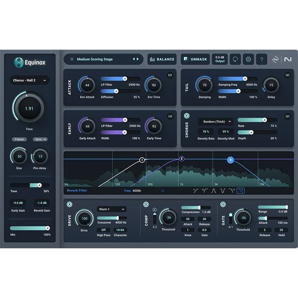 iZotope Equinox CG Stratus or Symphony