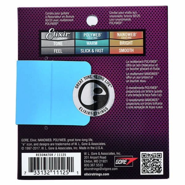 Elixir Resonator Strings