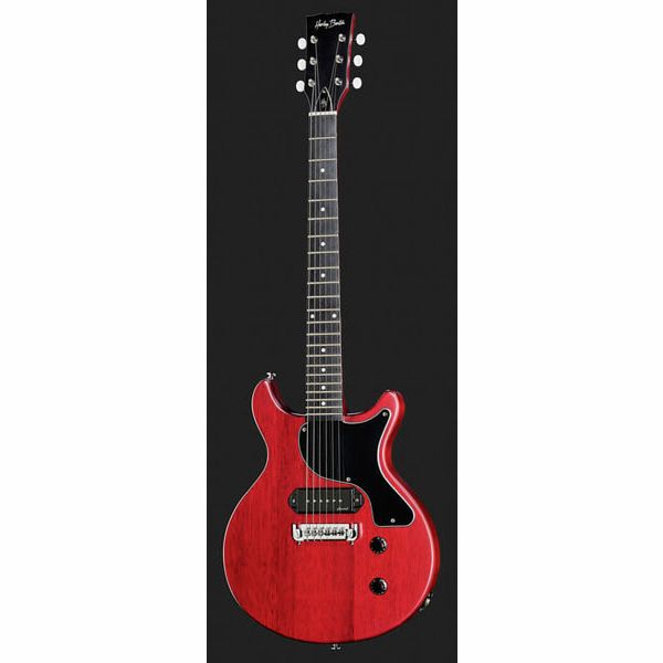 Harley Benton DC-Junior FAT Faded Che w/Bag