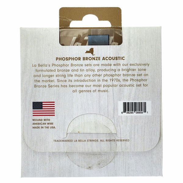 La Bella 7GPD Phosphor Bronze DADGAD
