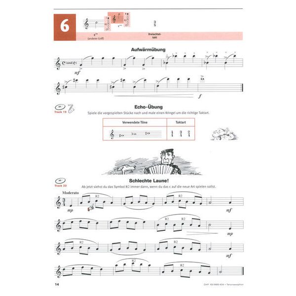 De Haske H&ouml;ren Lesen Schule 2 Tenor Sax