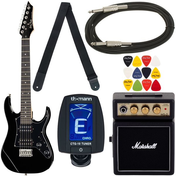 Harley Benton RG-Junior BK Bundle