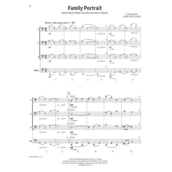 Alfred Music Publishing Movie Favorites Bass Clef