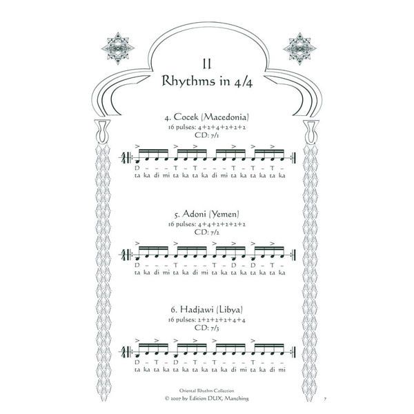 Edition Dux Oriental Rhythm Collection