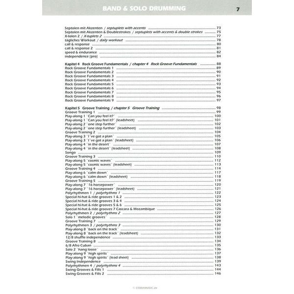 Coda Music Band & Solo Drumming