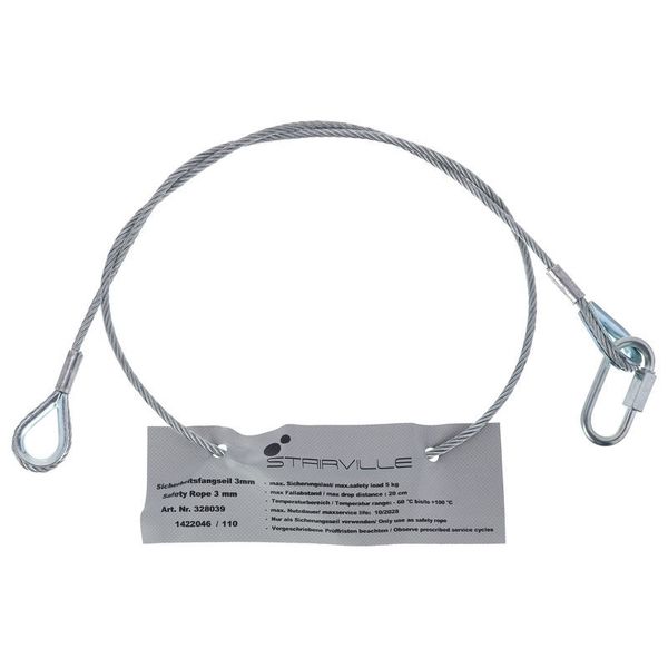 Stairville Safety 80cm/3mm 5kg