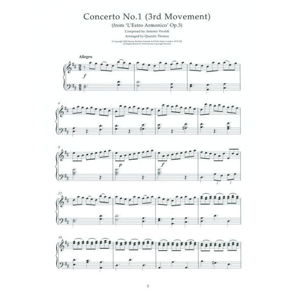 Chester Music Vivaldi Essential Collection