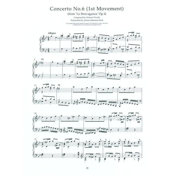 Chester Music Vivaldi Essential Collection