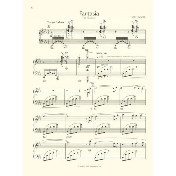 Zen-On Joe Hisaishi Best Of Piano