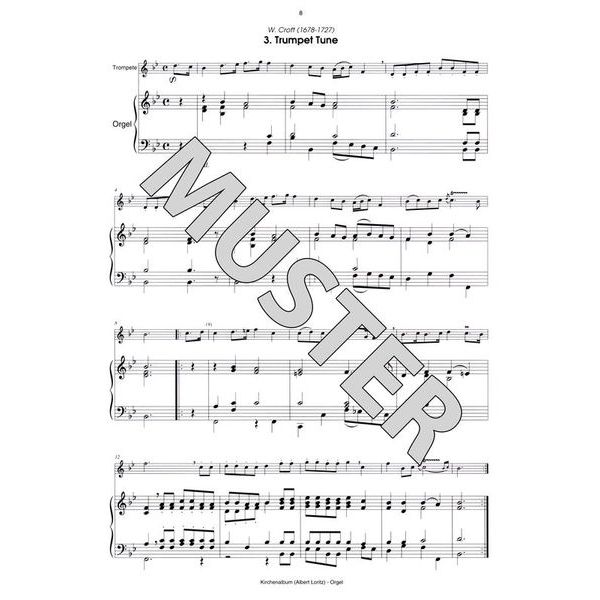 Musikverlag Rundel Kirchenalbum Trumpet Organ