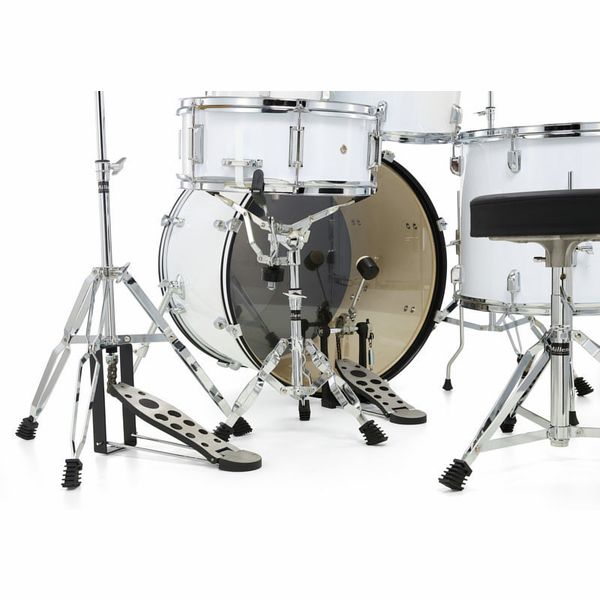 Millenium Focus 22 Drum Set White