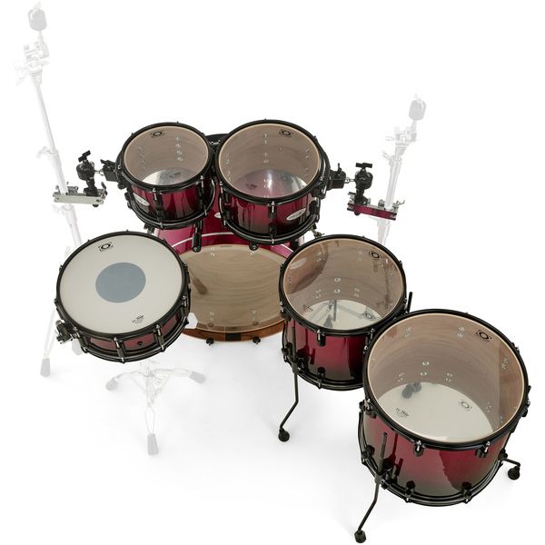 DrumCraft Series 6 2up 2down Purple Spkl