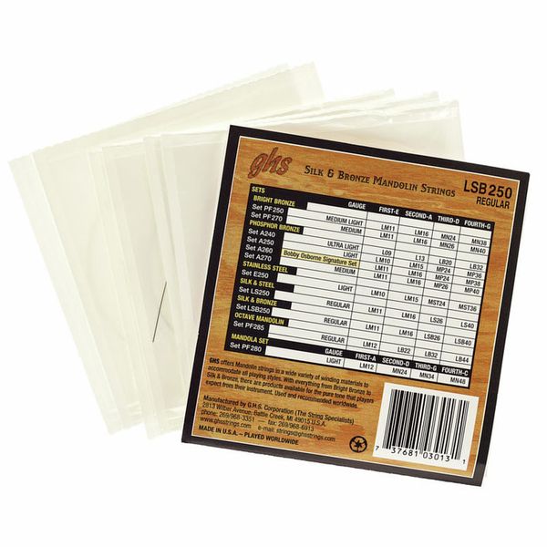 GHS LSB 250 Regular Mandolin