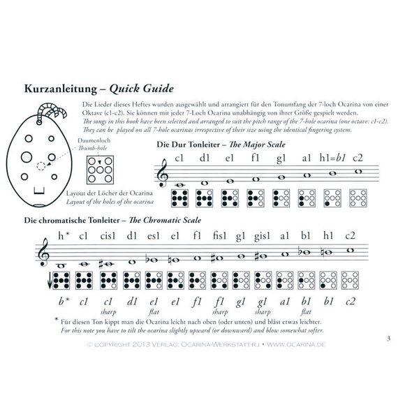ocarinamusic Irische Lieder für Ocarina