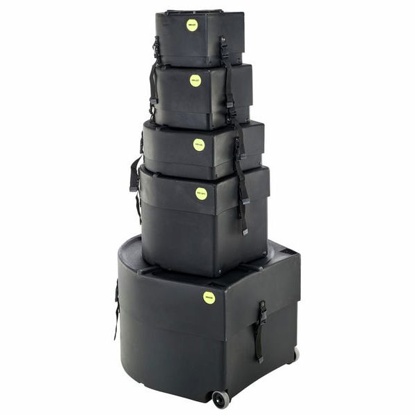 Hardcase Drum Case Set HRockFus3