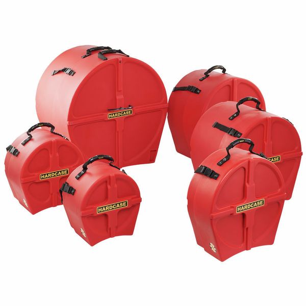 Hardcase HRockFus6 F.Lined Set Red