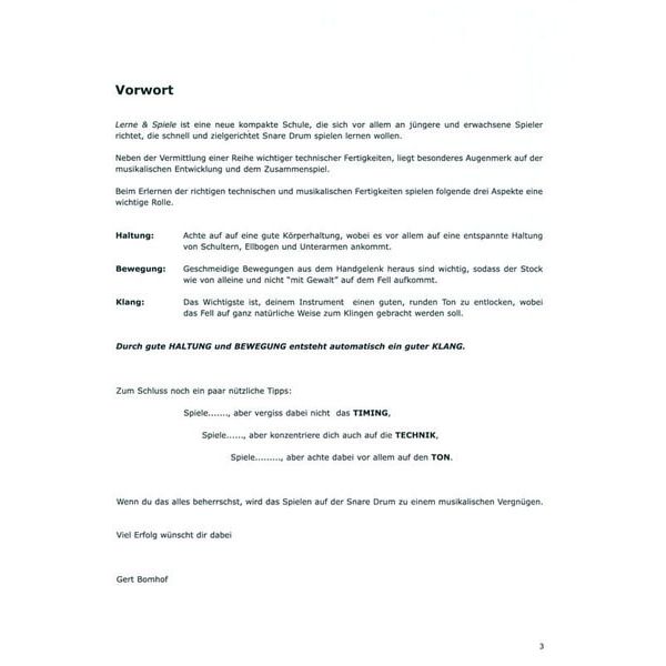 De Haske Lerne & Spiele Snare Drum 1