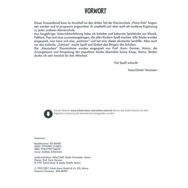 Schott Piano Kids In Concert