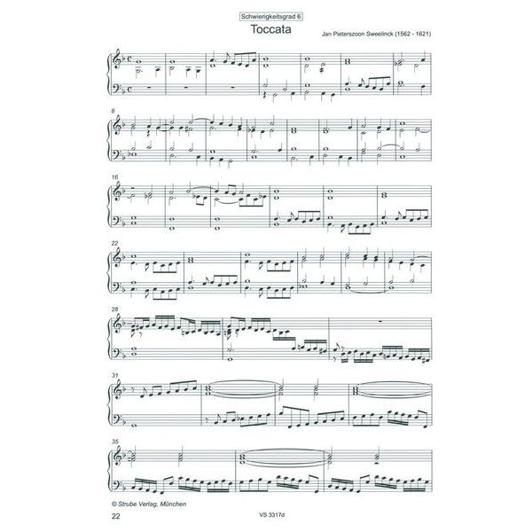 Strube Verlag Orgel spielen mit Hand und Fu