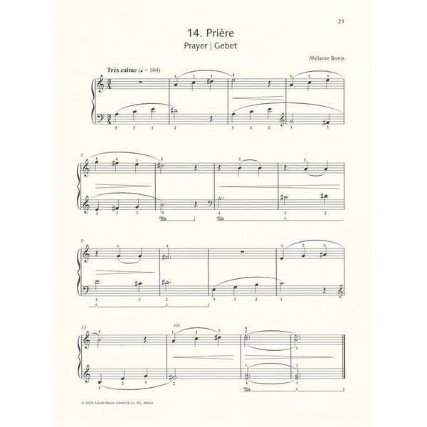 Schott Bonis Album pour les tout