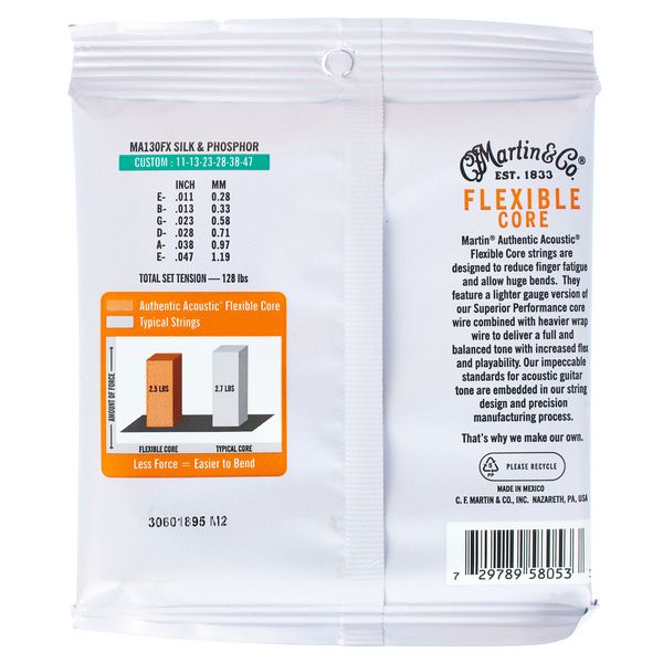 Martin Guitar MA-130FX Flexible Core