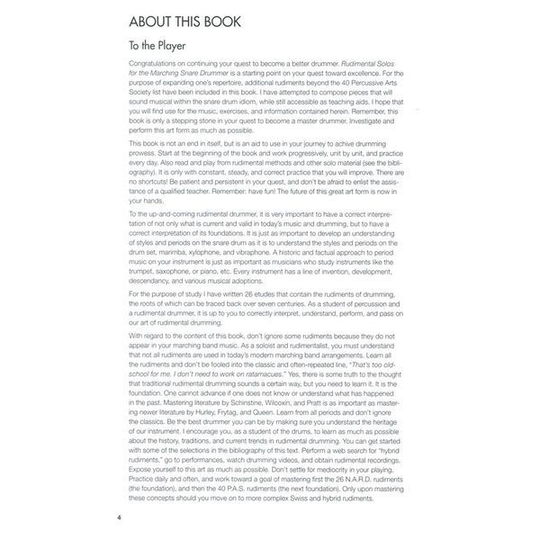 Hal Leonard Rudimental Drum Marching Snare