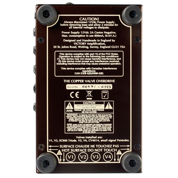 Victory Amplifiers V4 The Copper Preamp
