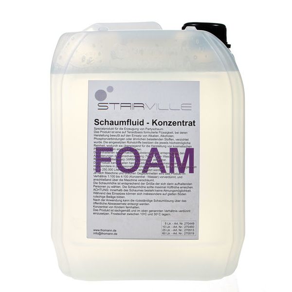 Stairville Foam/Snow Fluid Concent 5l
