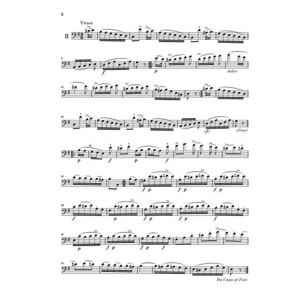 Henle Verlag Dragonetti Walzer Kontrabass