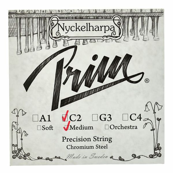 Prim Nyckelharpa String C2 Medium