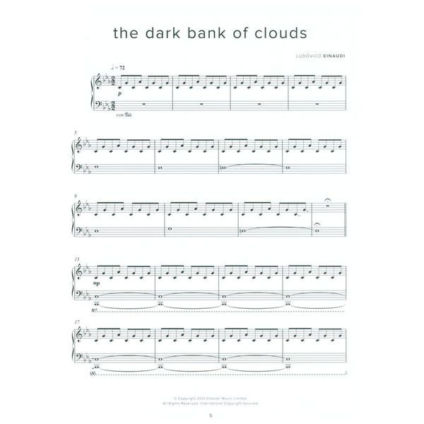 Chester Music Einaudi The Easiest Original