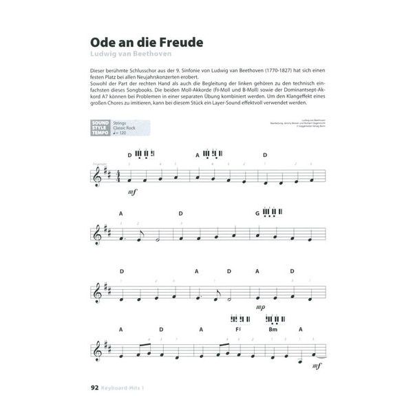 Voggenreiter Keyboard-Hits 1