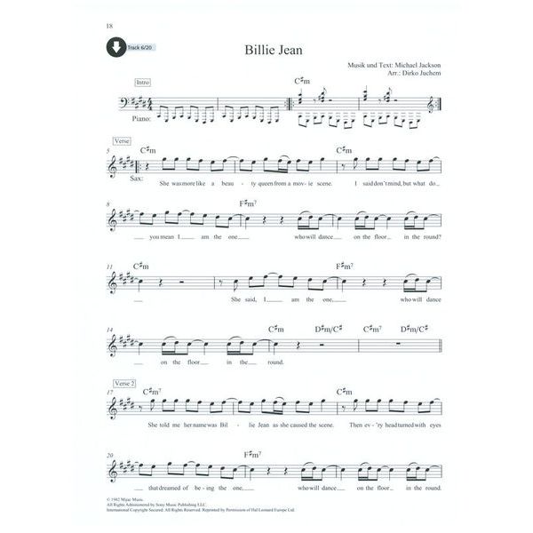 Schott Soul Classics 1 A-Sax