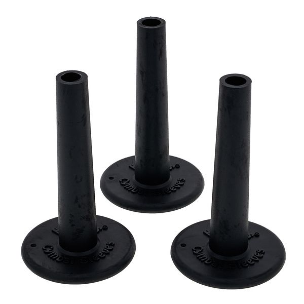 No Nuts Cymbal Sleeves 3-PK Black