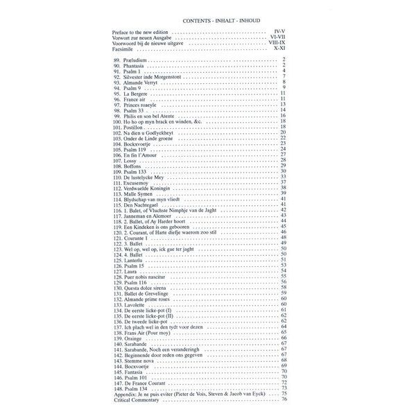 Musikverlag XYZ Van Eyck Der Fluyten Lusthof 3