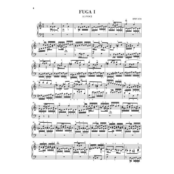 Henle Verlag Bach Wohltemperiert Klavier II