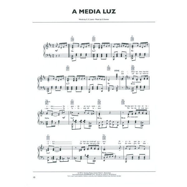 Edition Carisch The Very Best Of Tango