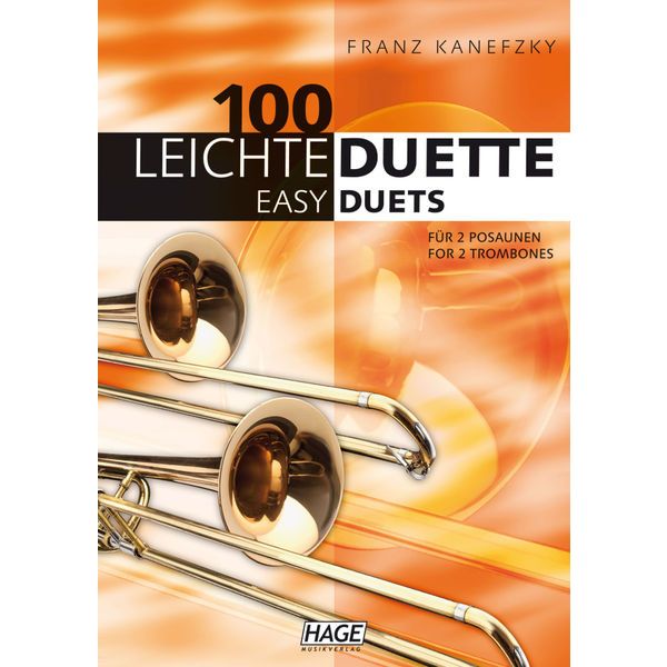 Hage Musikverlag 100 Leichte Duette Posaune
