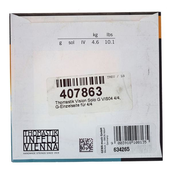 Thomastik Vision Solo G VIS04
