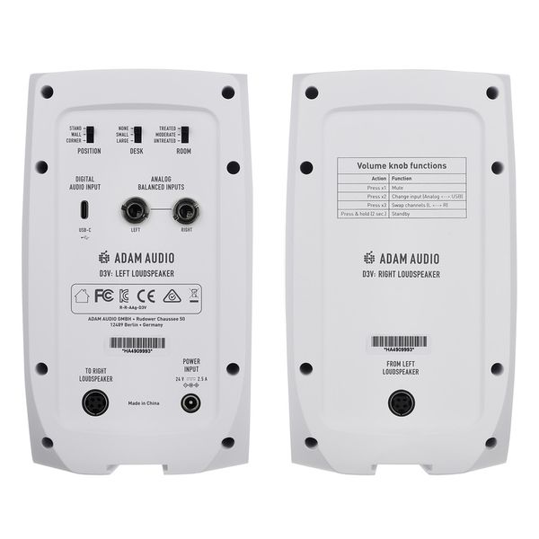 ADAM Audio D3V White