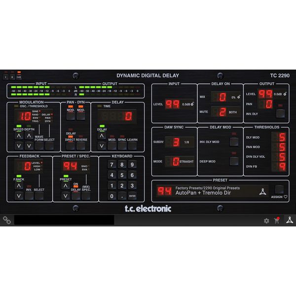 tc electronic TC 2290 Dynamic Delay