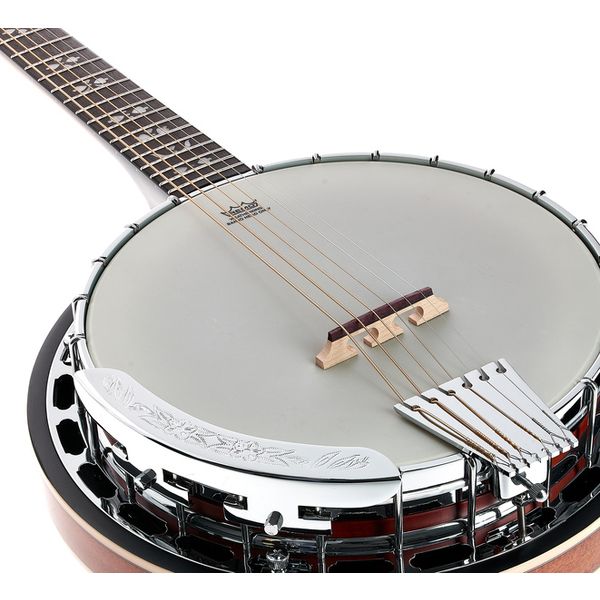 Harley Benton BJ-65Pro 6 String Banjo w/Bag